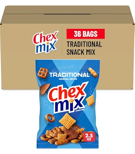 Amazon.com: Chex Mix Traditional 1.75oz Bags - Snack Pack (8 Count
